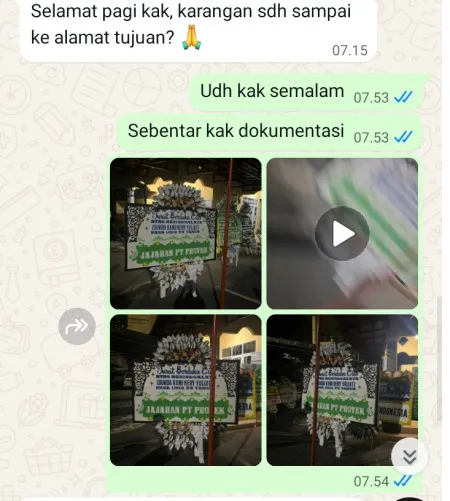 Pengiriman Papan Bunga Selamat Pogungkalangan Bayan
